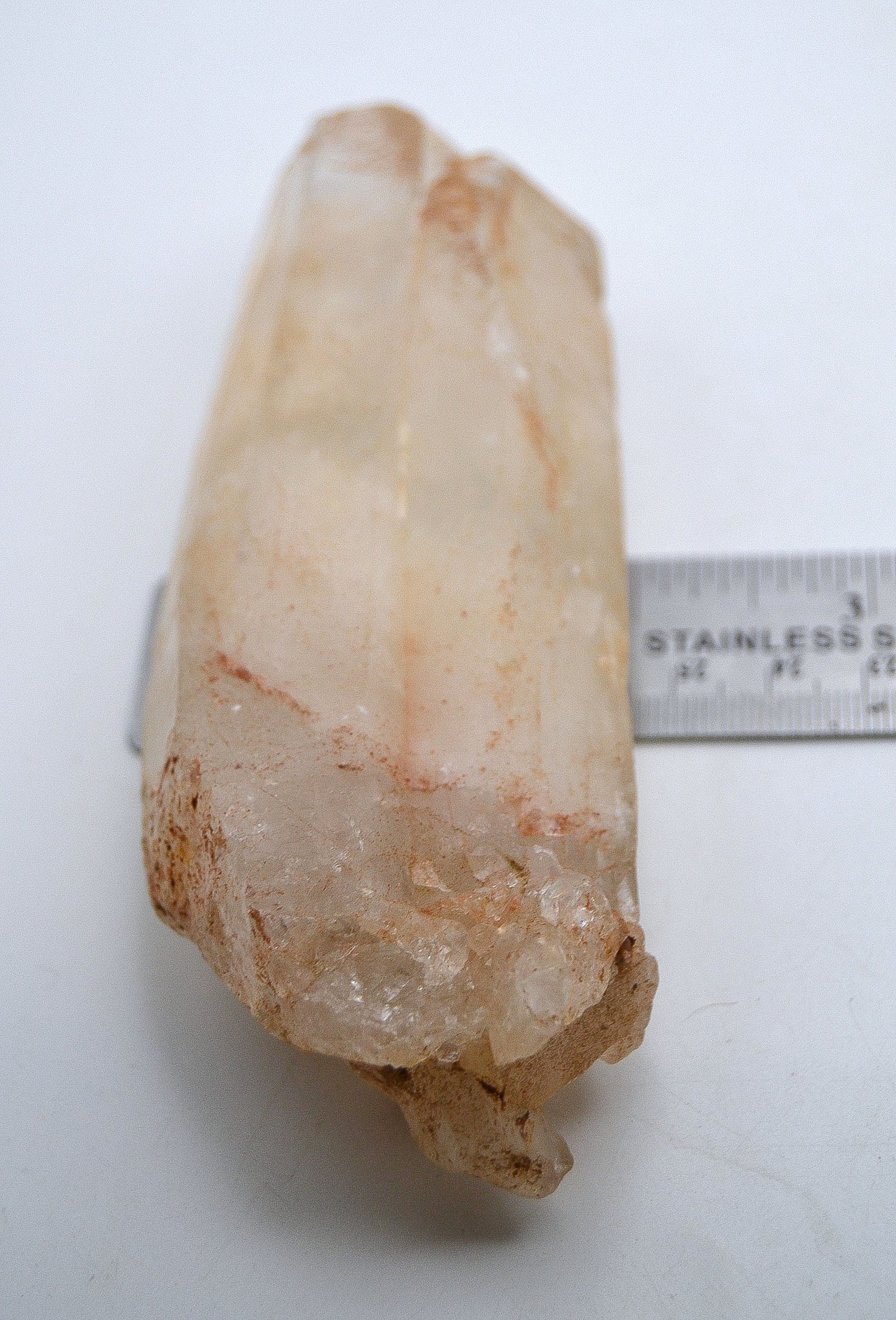 Massive Twin-Point Quartz Crystal