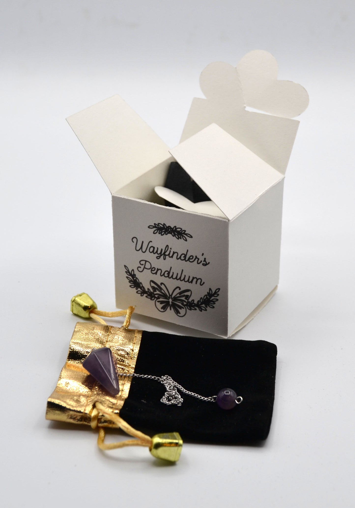 Wayfinder’s Pendulum – Amethyst