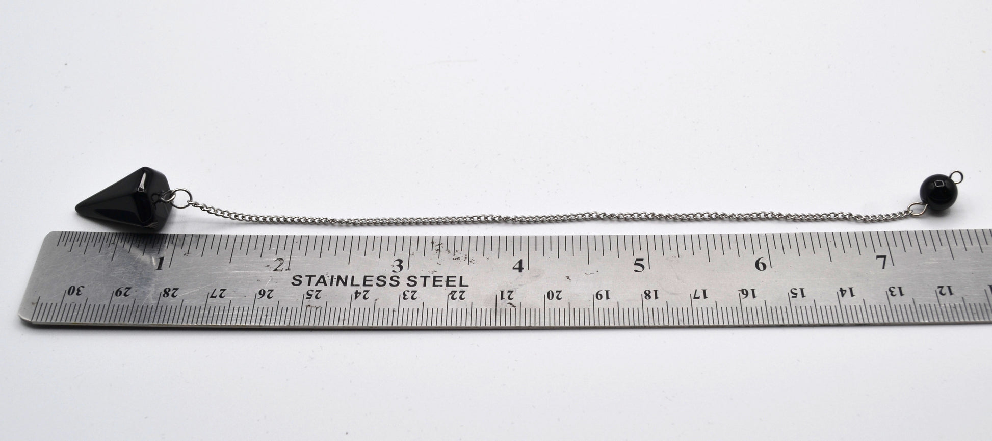 Wayfinder’s Pendulum – Black Agate