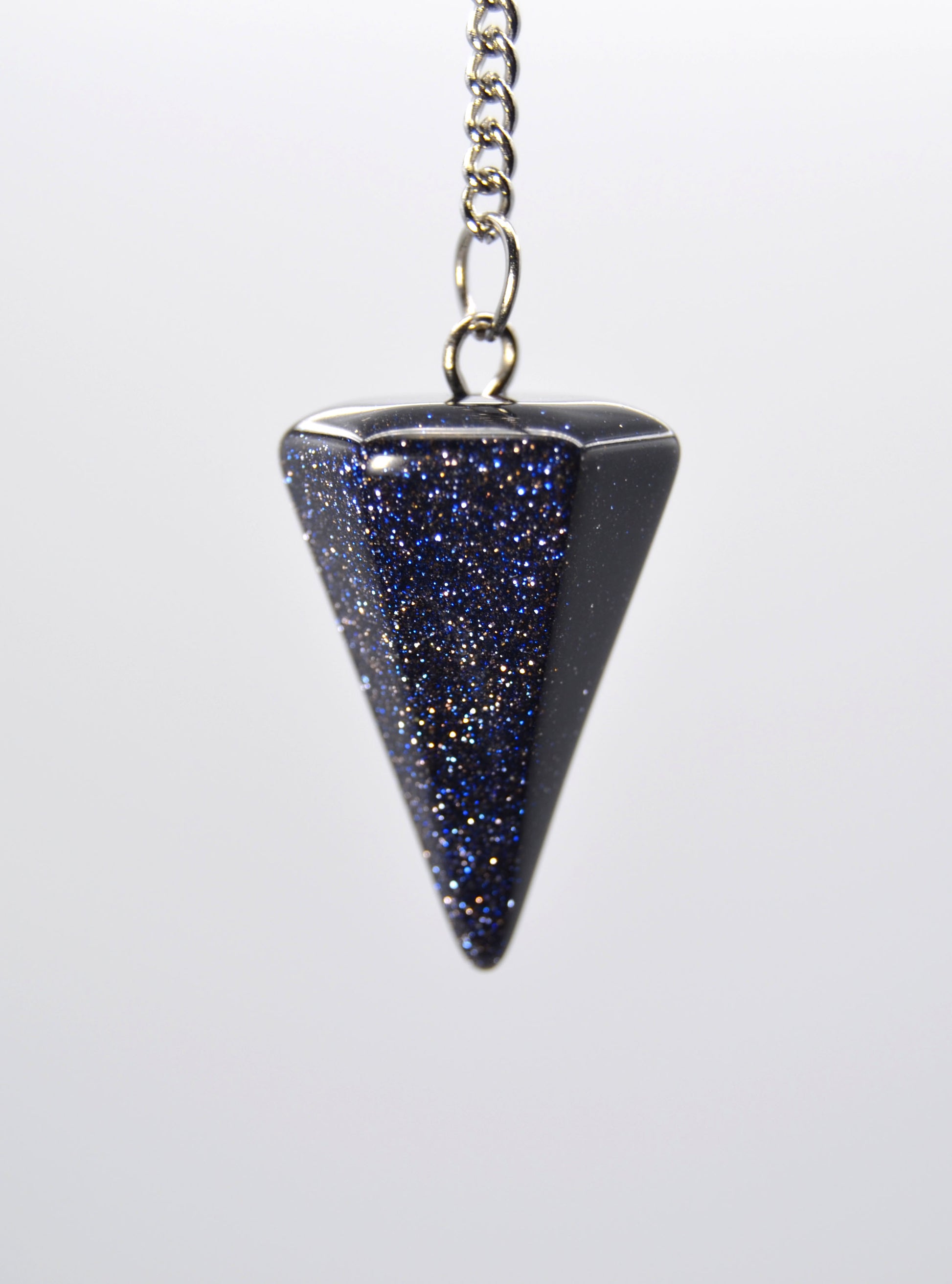 Wayfinder’s Pendulum – Blue Goldstone