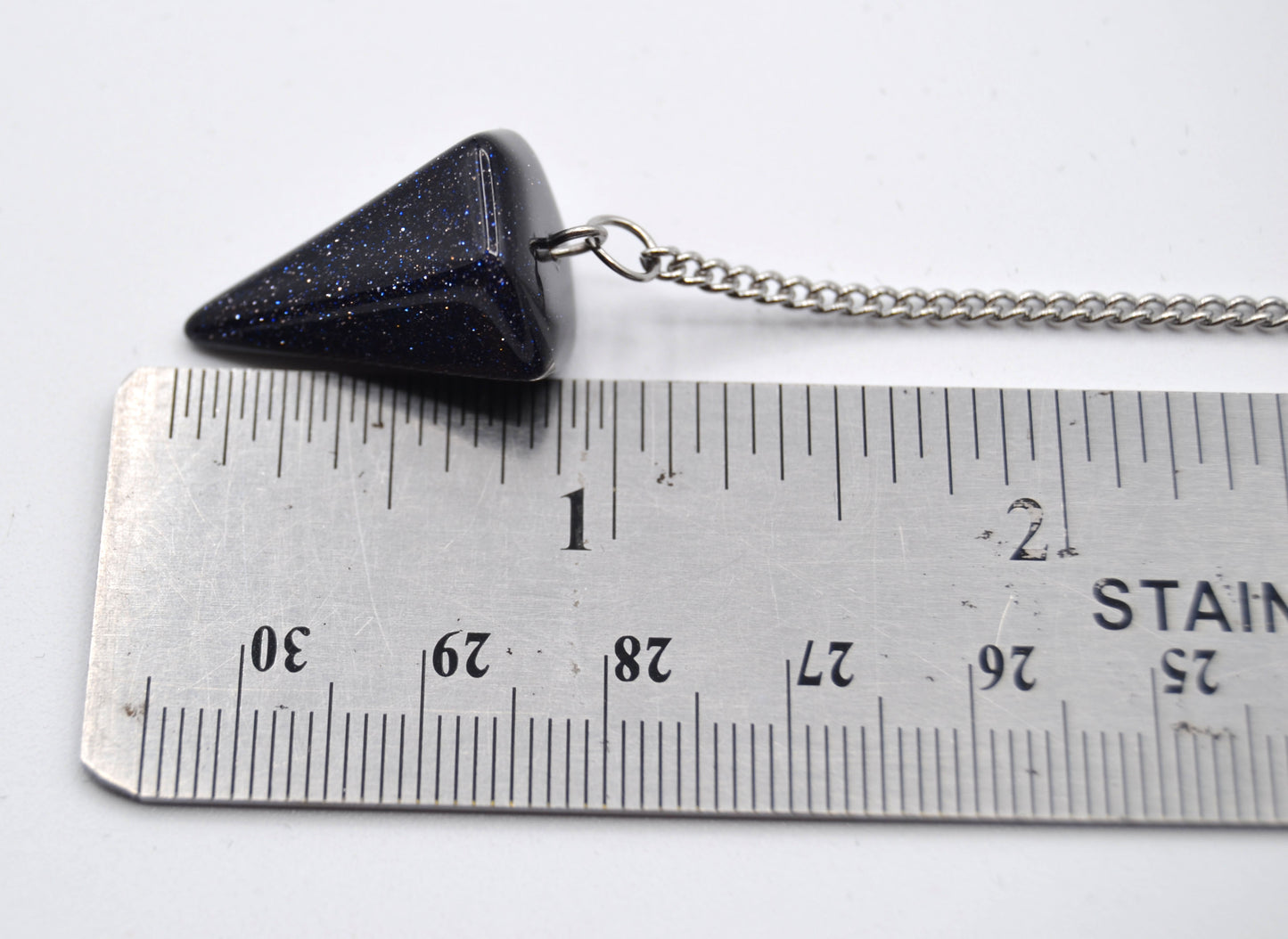 Wayfinder’s Pendulum – Blue Goldstone