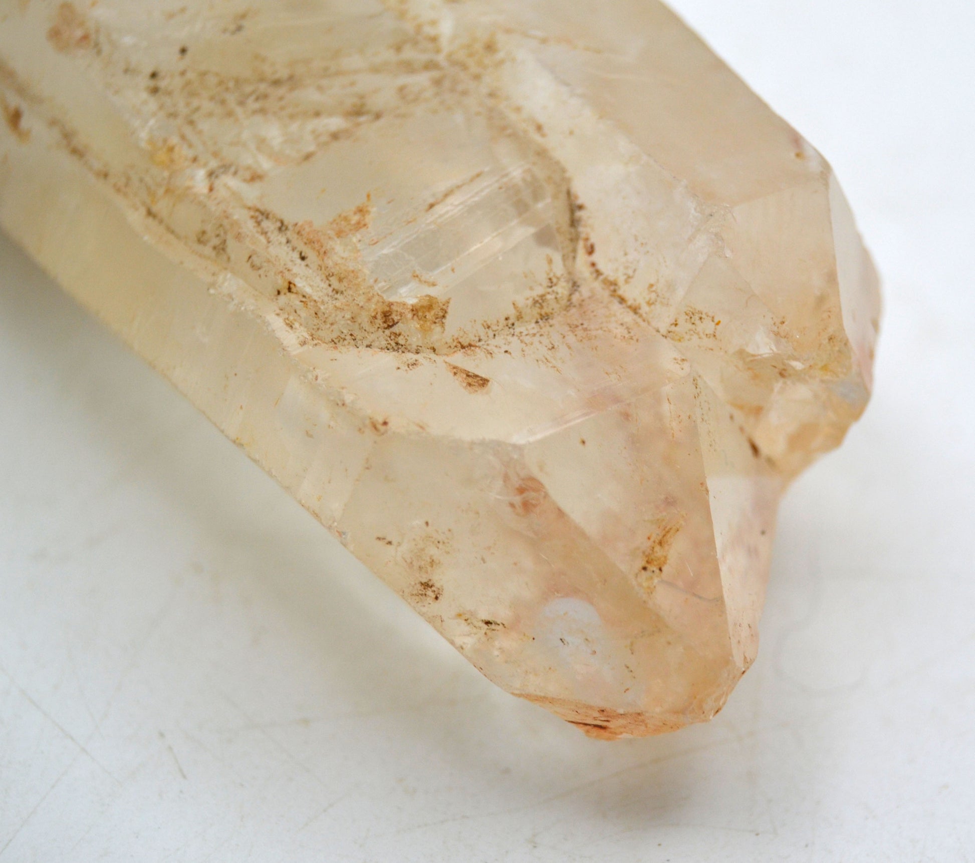 Massive Twin-Point Quartz Crystal 
